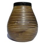 Ceramiczne naczynie do Yerba Mate Calabaza Brązowa Matowa 250ml